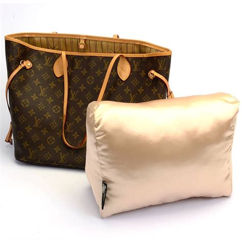 Satin Pillow Luxury Bag Shaper in Black For Louis Vuitton's 